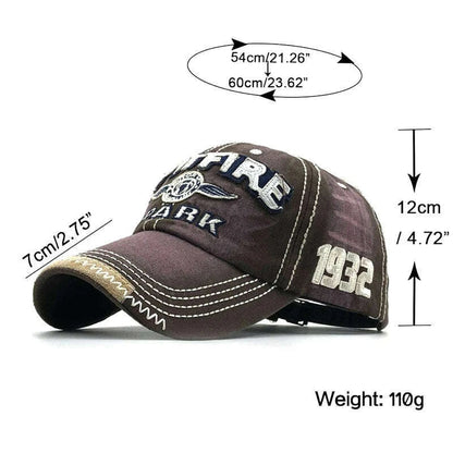Men Hip Hop Rock Snapback Hat School Jeans Letter Printed Embroidered Baseball Cap Dance Cowboy Summer Women Club Party Visors