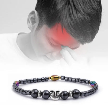 Molded Slimming Magnetic Therapy Health Magnet Ankle Chains Relieve Fatigue Weight Loss Magnet Anklets Natural Stones Bracelets