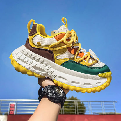 Winter Running Shoes for Men Chunky Sneakers Work Wear Man Athletic Mens Tennis Platform Footwear Trends 2026 Comfort Skateboard