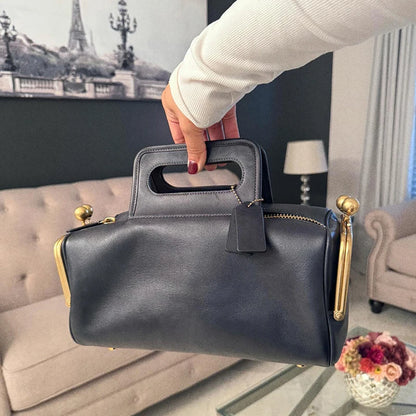 Luxury Retro Clip Handbag Luxury Designer Frame Handbag Large Capacity Zippered Crossbody Bag Fashion Women's Box Bag |...