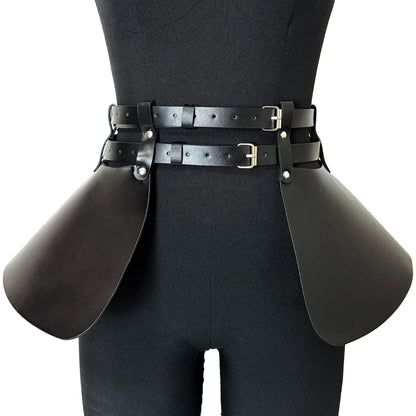 Women Fashion PU Leather Harness Belt Street Style Gothic Belts Adjustable Punk Casual Decoration Clothing Accessories |...