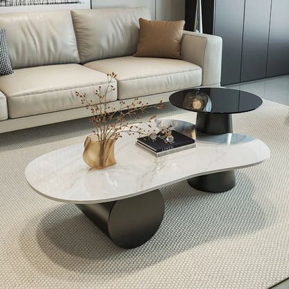 Creative Aesthetic Side Table Luxury Space Saving Coffee Tables Minimalist Modern Mesa De Centro De Sala Living Room Furniture - Kimlud