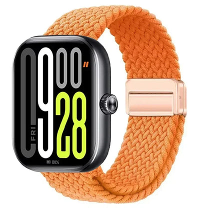 Magnetic Braided Nylon Loop Band for Xiaomi Redmi Watch 6 5 4 Strap Adjustable Sport Replacement Correa Bracelet Mi Band...
