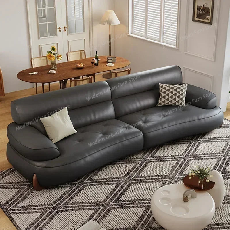 Large Lounge Modern Sofa Relax Europe Comfortable Sofa Sectional Armchair Sofa Human Floor Recliner Salon Meuble...