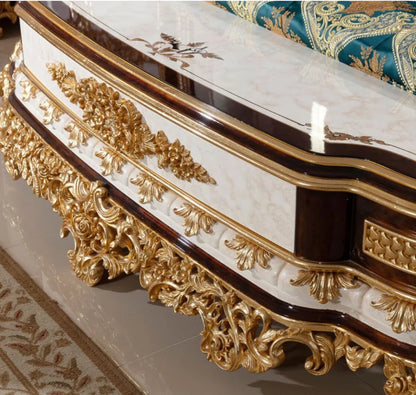Turkish Luxury king Size Double Tufted Bedroom Sets Bed Furniture Royal Carved Solid Wooden Headboard Frame Velvet Fabric Bed