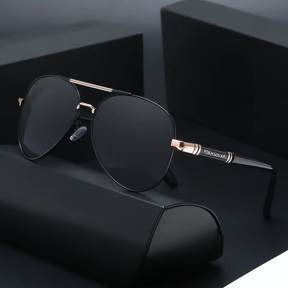 Polarized Sunglasses Men Metail Frame Quality Sun Glasses Brand Design Male Glasses Fishing Driving Goggles UV400 |...