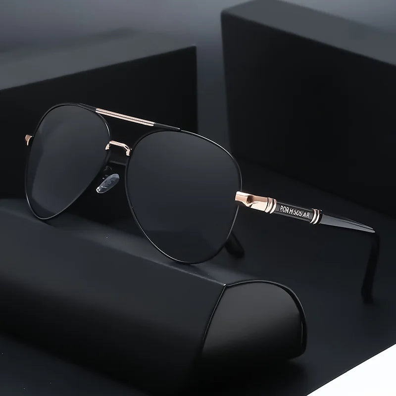 Polarized Sunglasses Men Metail Frame Quality Sun Glasses Brand Design Male Glasses Fishing Driving Goggles UV400 |...