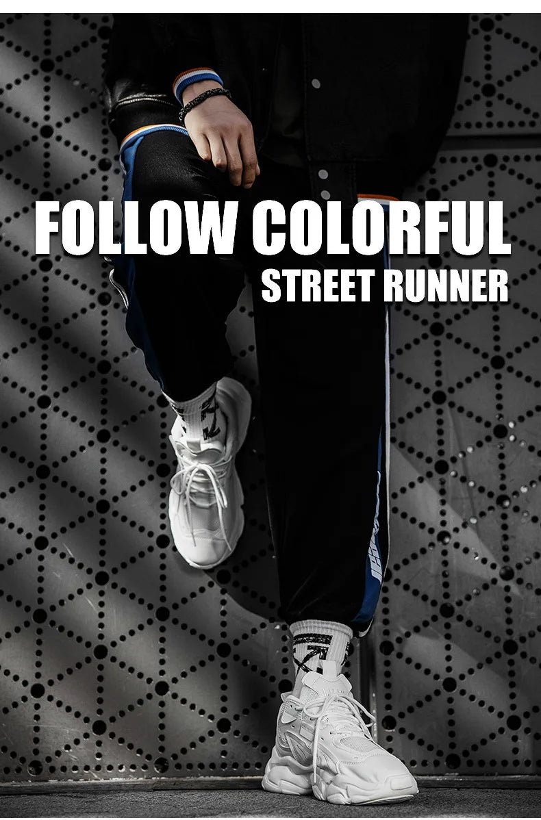 Brand Casual Sneakers Male Luxury Tenis Shoes Mens Casual Shoes Trainer Race Breathable Shoes Fashion Running Shoe for Men