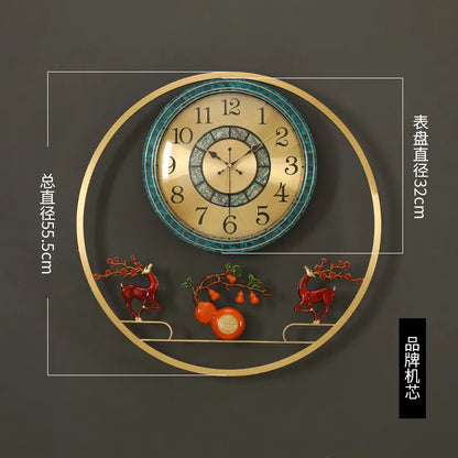 Big Size Living Room Wall Watch Design Aesthetic Luxury Digital Silent Clock Wall Creative Fashion Reloj De Pared Home Decor