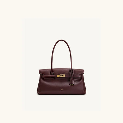 JW PEI Women's Briefcase, New Style, Handbag, Shoulder Bag, Underarm Bag, Niche Design, Baguette Bag - Kimlud