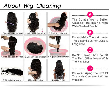 Chocolate Brown Deep Wave Lace Front Human Hair Wigs Transparent 13x4/13x6 Deep Curly Pre Plucked Human Hair Lace Frontal Wigs