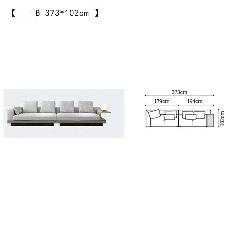 For Italian Minimalist Fabric Sofa Set Living Room Furniture Modern Sofa Set Living Room Furniture Sofa Set - Kimlud