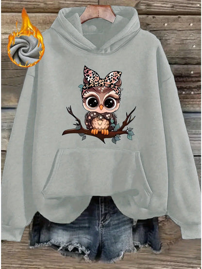 Basic Polyester Hoodie Alphabet Print 100_ Polyester Women Autumn and winter  Comfortable Pullover Crewneck Loose Female Clothes