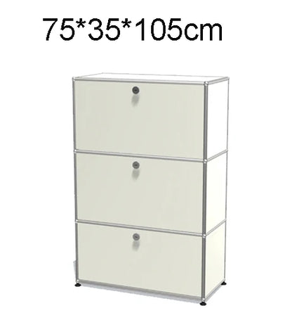 Module Modular DIY Furniture Storage Shelf Sideboard Customized Size Night Stand Cabinet Stainless Steel Home Use |...