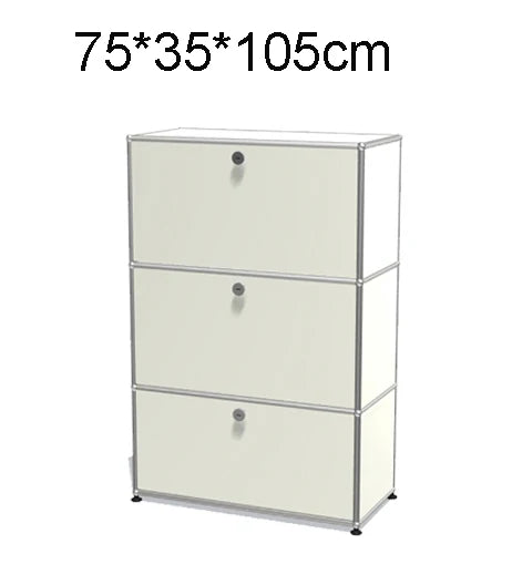 Module Modular DIY Furniture Storage Shelf Sideboard Customized Size Night Stand Cabinet Stainless Steel Home Use |...