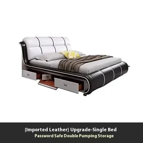 Fancy Wooden Queen Bed Adults Drawer Double Children Queen Bed Full Size Luxury Cama De Lujo Para Dormitorio Set Home...