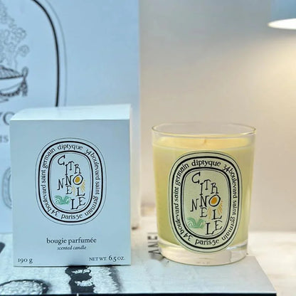 Romantic Limited Diptyques Candles Sakura Scented Fragrance Candle Light Gift High Quality Aromatherapy Perfume Aroma Home Decor