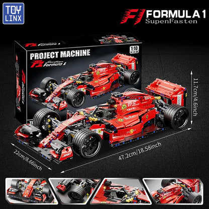 ToylinX RC Race Cars Building Sets MOC Remote Control Building Blocks Car Cool Collectible Model Car Kits Toys Christmas Gift