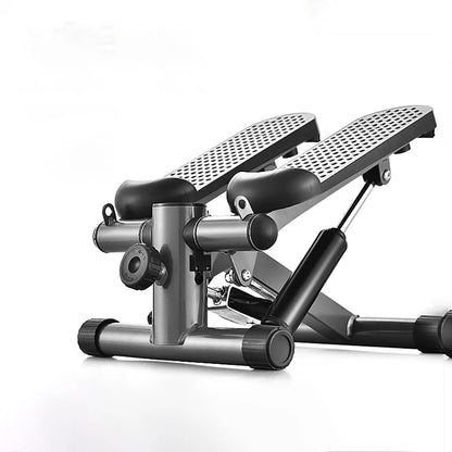 Mini Stepper Pedal Stepper Max 120kg Fitness Stepper LED Display Slimming Treadmill with Pull Rope Exercise Equipment