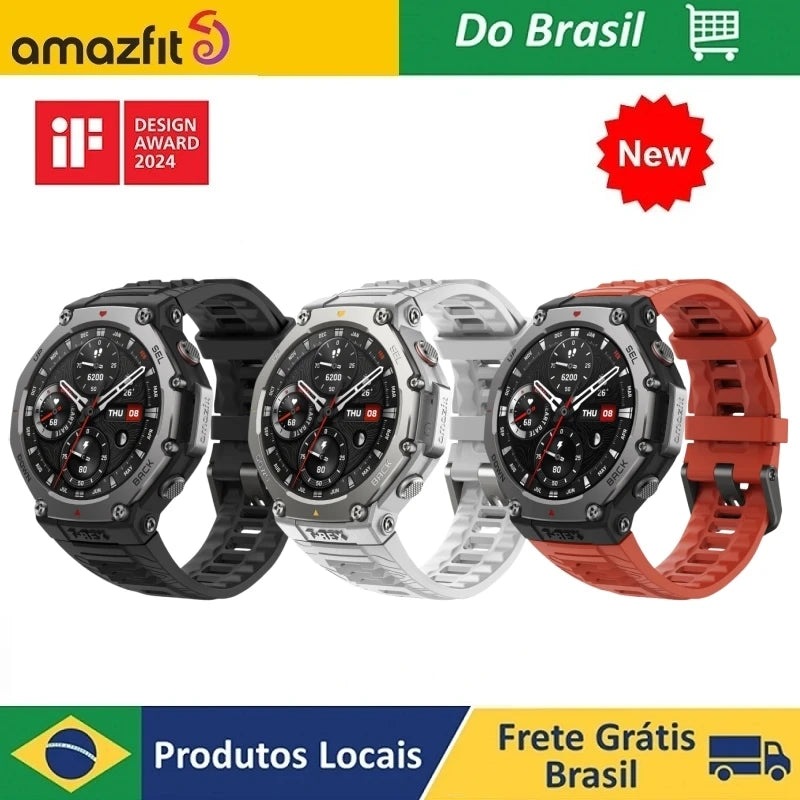 Amazfit T-Rex 3 Military Smart Watch 48mm, Fitness Watches with GPS AI 170 Sports Modes 328ft Water-Resistant for Android iPhone - Kimlud