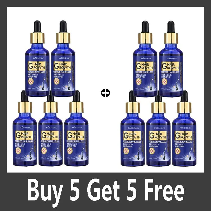 Hair Growth Serum Anti Loss Regrowth Hair Growth Oil Prevent Baldness Repair Damage Scalp Massage Moisturizing Nourish Hair Care - Kimlud