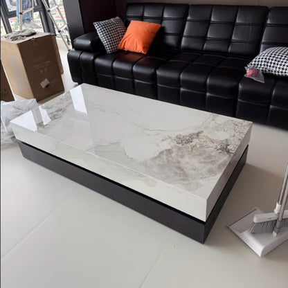 Italian Minimalist Coffee Table Simple Aesthetic Decoration Modern Coffee Table Nordic Luxury Mesas Bajas Postmodern Furniture - Kimlud