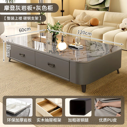Cheap Cute Coffee Table Clear Simple Designer Modern Luxury Decoration Side Table Writing Mesas Bajas Living Room Furniture - Kimlud