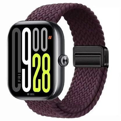 Magnetic Braided Nylon Loop Band for Xiaomi Redmi Watch 6 5 4 Strap Adjustable Sport Replacement Correa Bracelet Mi Band...