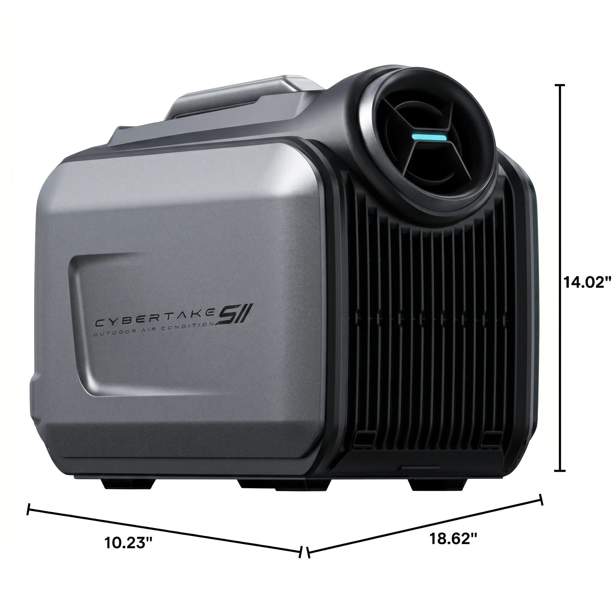 Cybertake S2 Pro Portable Outdoor Air Conditioner Cooling and Heating Power, Intelligent Noise ≤ 55 Db | Kimlud Outdoor...