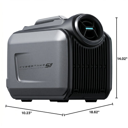Cybertake S2 Pro Portable Outdoor Air Conditioner Cooling and Heating Power, Intelligent Noise ≤ 55 Db | Kimlud Outdoor...