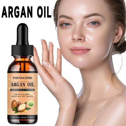 Moroccan Argan Oil Hair Serum Lightweight Hair Oil Mist For Split Ends, Frizzy Hair And Flyaways, Hair Oil Repair- Gloss Shine - Kimlud