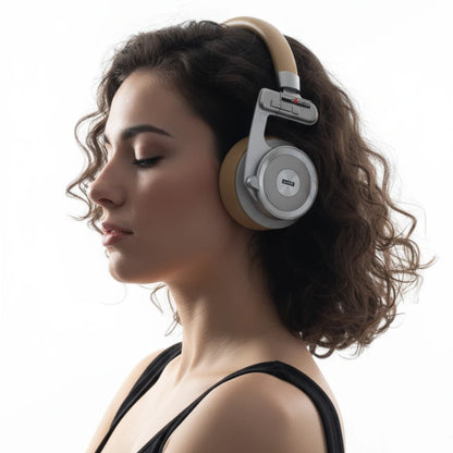 UMELODY U3 ULTRA Active Noise Cancelling ANC Retro Wireless Bluetooth OVER-EAR ON-EAR metal Headphones Headset