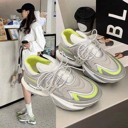 2026 New Fashion Couple Sneakers Trendy Comfort Platform Casual Man Shoes High Quality Height Increase Women Shoe Zapatos Hombre