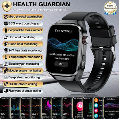 2025 New Women Smart Watch with BMI measurement Menstrual Cycle ECG Heart Rate Blood Oxygen Sleep Fitness Tracker Smart bracelet