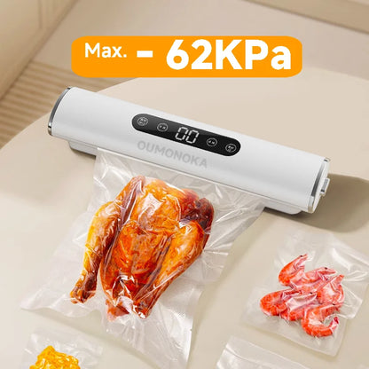 Professional Vacuum Kitchen Sealing Machine Sealer for Food Vacuumor for Products Cuisine Packaging Plastic Bag Sealant...