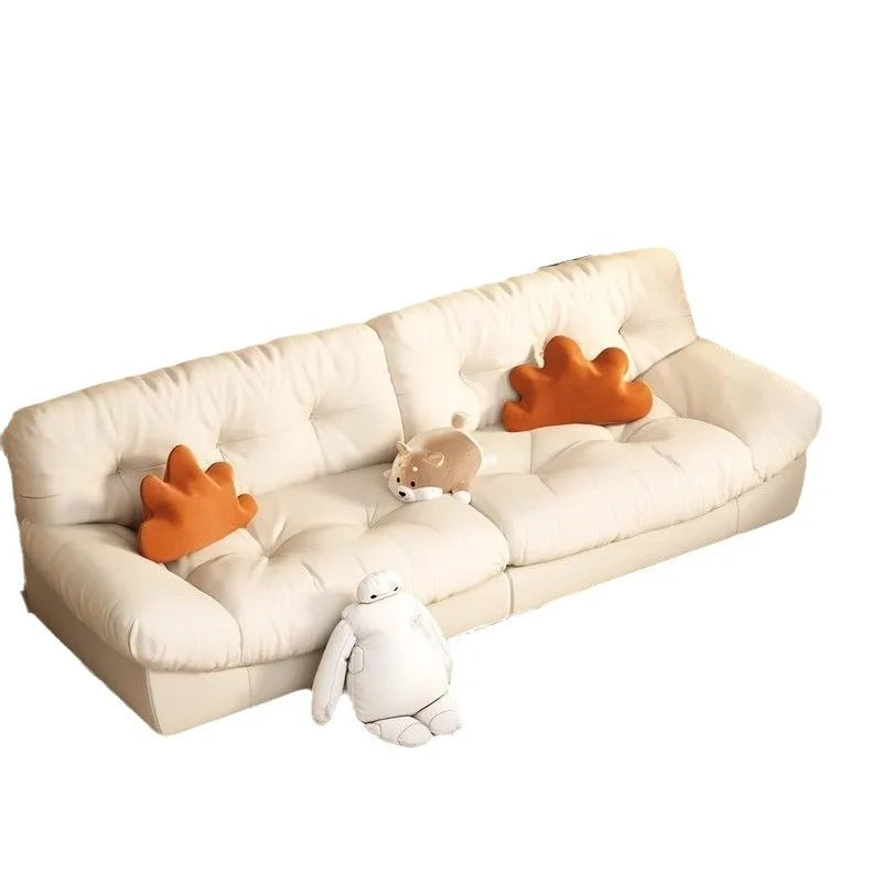 Home Style Sectional Fabric Sofa Living Room Furniture Sofas Set Anti-cat Scratch Fabric Solid Wood Frame - Kimlud