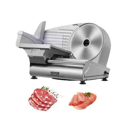 SucceBuy Meat Slicer Electric Deli Food Slicer SUS 420 Stainless Steel Blade and Blade Guard Adjustable Thickness for...