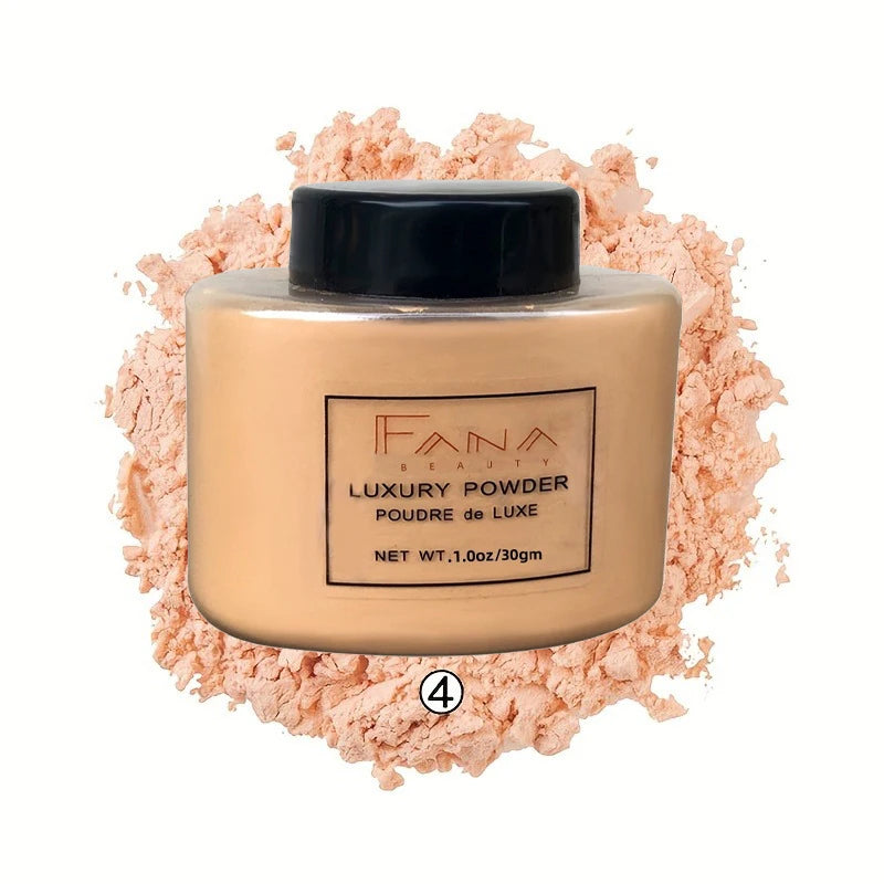 4 Colors Luxury Banana Powder Long-lasting Waterproof Light and Breathable Oil-controlling Setting Powder - Kimlud