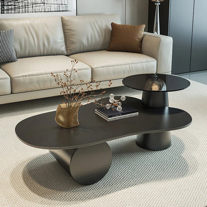 Creative Aesthetic Side Table Luxury Space Saving Coffee Tables Minimalist Modern Mesa De Centro De Sala Living Room Furniture - Kimlud