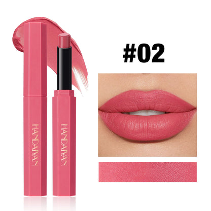 Red Matte Velvet Lipstick Waterproof Lasting Brown Lipstick Pencil Non Stick Cup Moisturize Lipstick Not Fading Sexy...