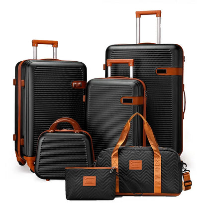 New Spacious Capacity Luggage Heavy-Duty Omni-Wheel Unisex Travel Suitcase for Men Women Checked Baggage Bestseller suitcase set