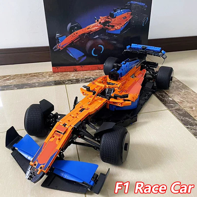 F1 W14 E Racing Car 1432PCS 42141 Building Set 1:8 Scale Collectible Sets Adult Authentically Detailed Build Display Model Decor