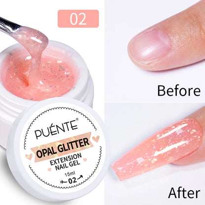 7.5ML Sparkling Reflective Glitter Gel Nail Polish Pink Purple Red Blue Colors Dark Flashing Nail Gel Soak Off UV Nail Varnish