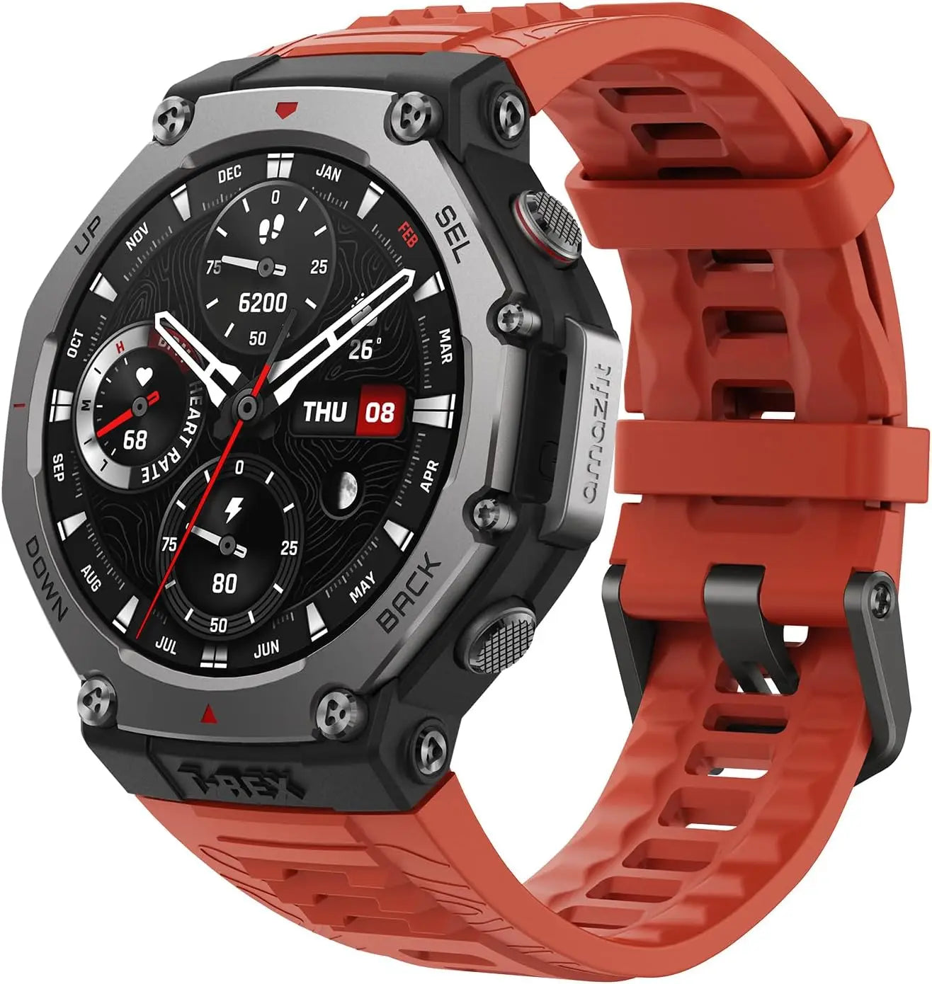 Amazfit T-Rex 3 Military Smart Watch 48mm, Fitness Watches with GPS AI 170 Sports Modes 328ft Water-Resistant for Android iPhone - Kimlud