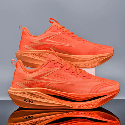 Running Shoes Speciality Marathon Men Sports Breathable Lightweight Carbon Board Women's Comfortable Athletic Nonskid Sneakers