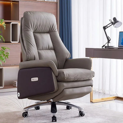 Intelligent Electric Massage boss Chair, Comfortable Home Computer Chair, Modern Business Ergonomic Luxury Office Chair - Kimlud