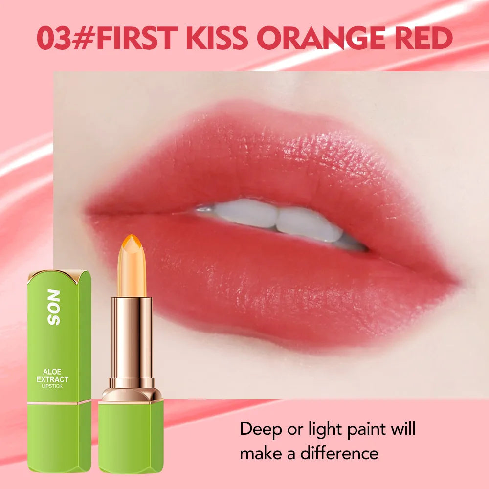 Colorful Lipstick Lipstick Waterproof Long-lasting Non Smudging Moisturizing Natural Lip Gloss Female Makeup