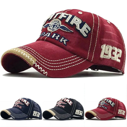 Men Women Cotton Embroidered Letter Printed Baseball Cap Cowboy Hip Hop Dance Club Snapback Hat Visors Summer Sports Sun...