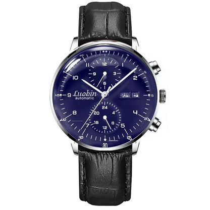 Mens Fashion Mechanical Watches Business Automatic Wristwatch Stainless Steel Luminous Designer Clock Reojes De Hombre New 2023