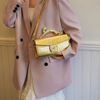 Female Bags Shoulder Crossbody Bag for Women Popular Handbags Lady Shell Bag Fashion Lock Catch Handbag PU Purse...